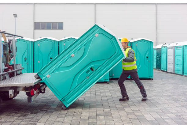Porta potty delivery and setup in South Glens Falls, NY